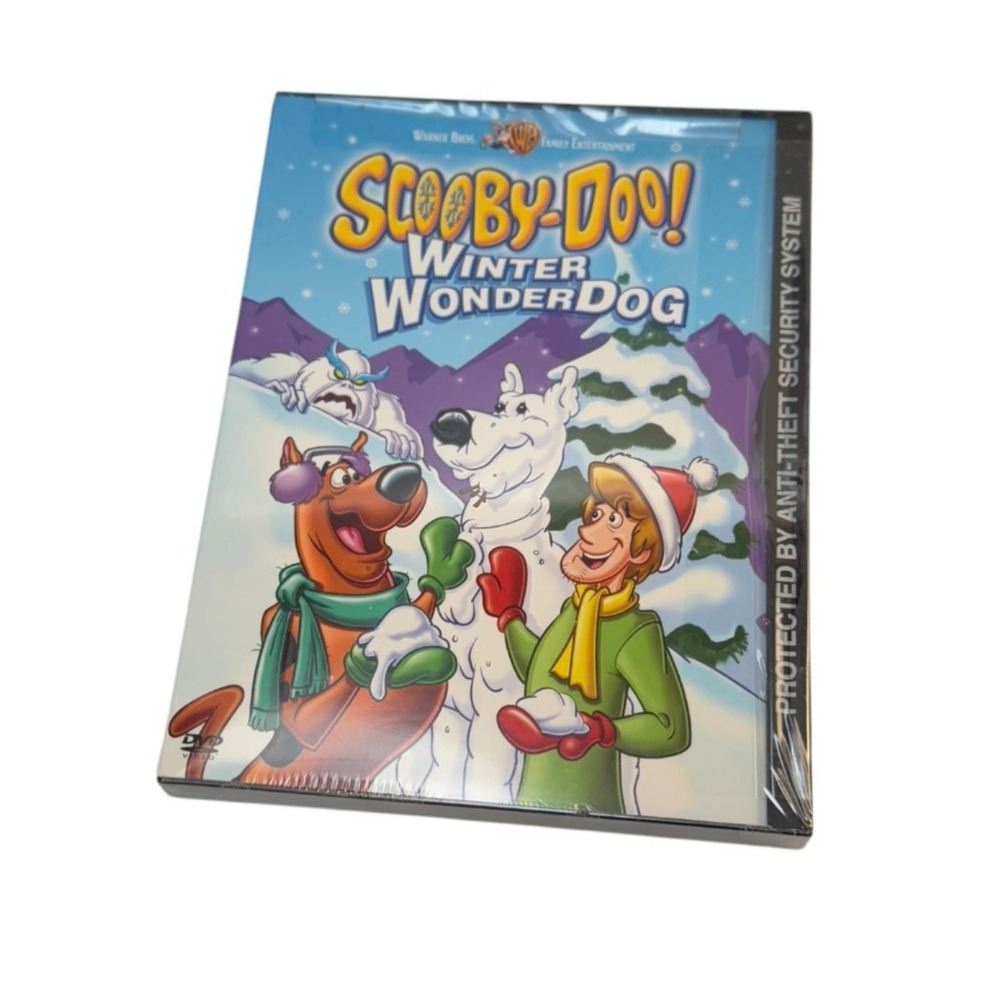 Warner Bros Scooby-Doo Winter Wonderdog DVD Blue New